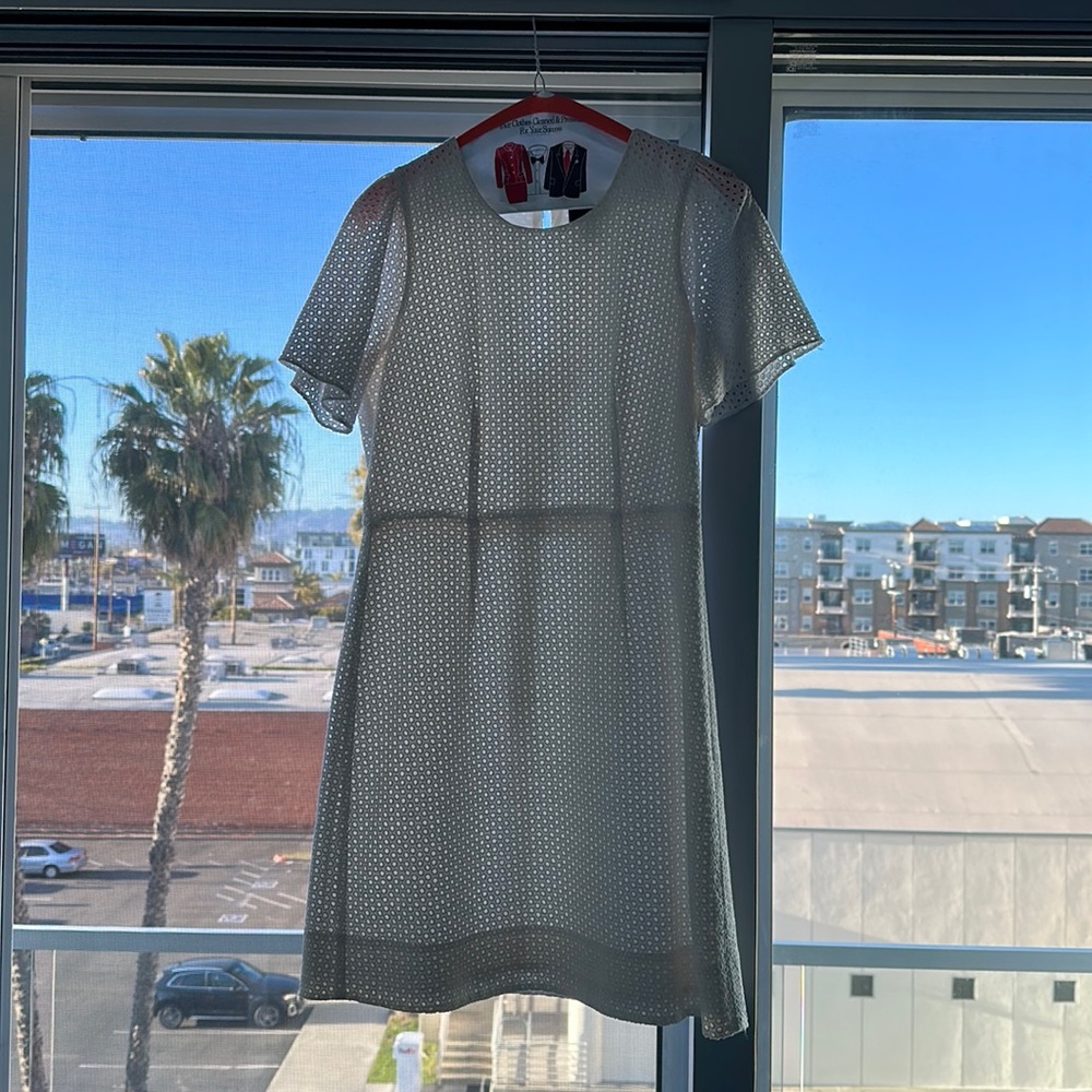 J Crew White Dress Size 2